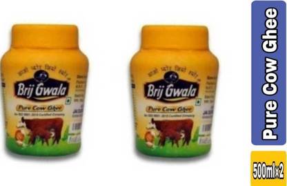 brij gwala special Pure Cow Ghee for Better Digestion and Immunity Ghee Mason Jar