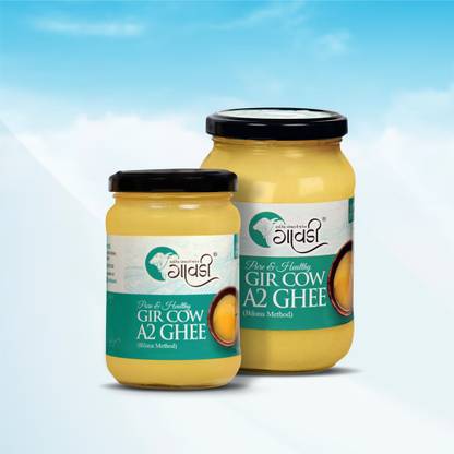 GAWDEE Gir Cow Premium A2 |Bilona Method|No Adulteration Ghee Glass Bottle