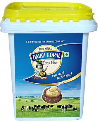 DAIRY GOPAL 5KG BUCKET PREMIUM GHEE Ghee Can