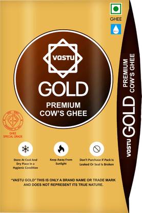 vastu Gold Cow Ghee-500 ML Tetrapack Ghee Tetrapack