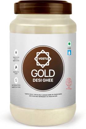 vastu Gold Desi Ghee-500 ML jar Ghee Plastic Bottle