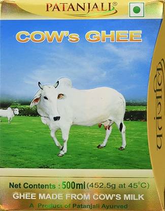 PATANJALI GHEE 500 ML. REFIL Box