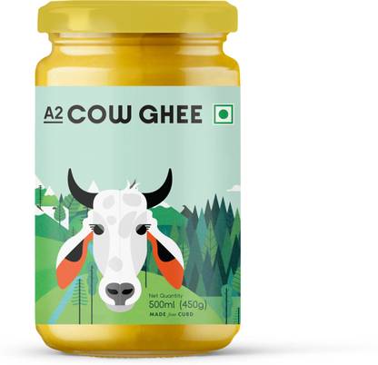 JIVO A2 Ghee 100% Pure, Natural & Healthy 500ml Ghee Plastic Bottle