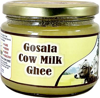 OCB Gosala Cow Milk Ghee Organic Bilona Ghee Glass Bottle