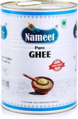 Nameet Ghee – A Blend of Purity and Tradition-5 litre [Tin] Ghee Tin