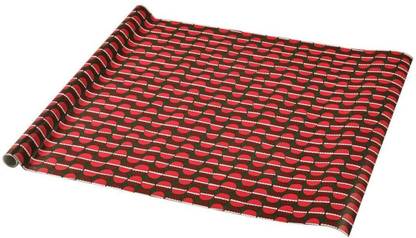 IKEA Gift wrap roll, Christmas bauble patterned red, 3x0.7 Mtrs (9.84x2.30 '). Paper Gift Wrapper