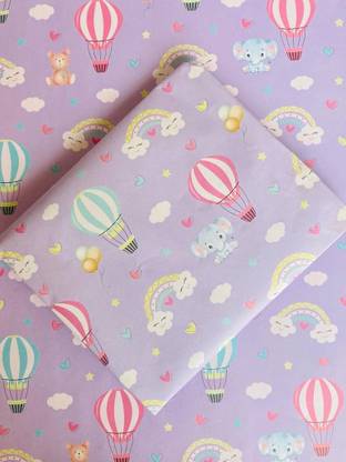 RAJ RAJESHWARI Hot Air Balloon gift wrapping paper Paper Gift Wrapper