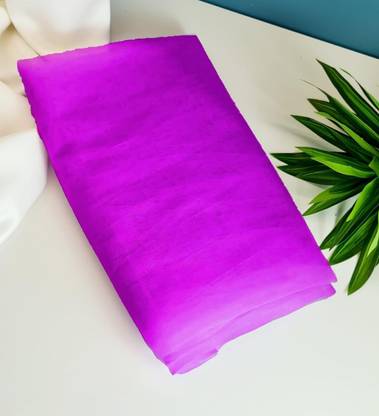 Satyam Kraft 5 Meter Multi Purpose Net Cloth for Decoration, for Parties,Packing Plain fabric Gift Wrapper