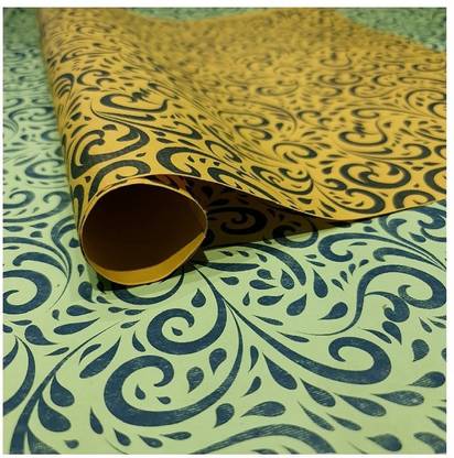 Devraaj Designer Printed Gift Wrapping Handmade Paper Handmade Paper Gift Wrapper