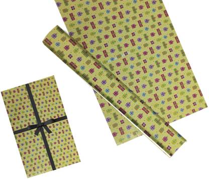 Party & Utsav Gift Box Design Glossy Art Wrapping Paper Set. Paper 130 GSM Gift Wrapper