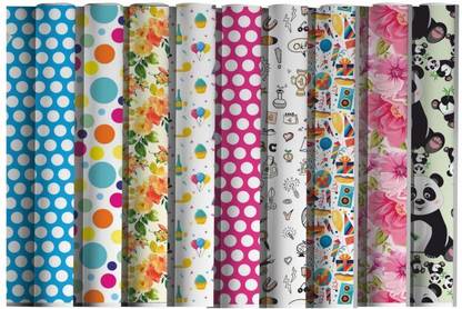 GENRAL Gift Wrapping Paper for Gift Wrap n Decoration-20 Pcs, Each Design-2pc Paper Gift Wrapper