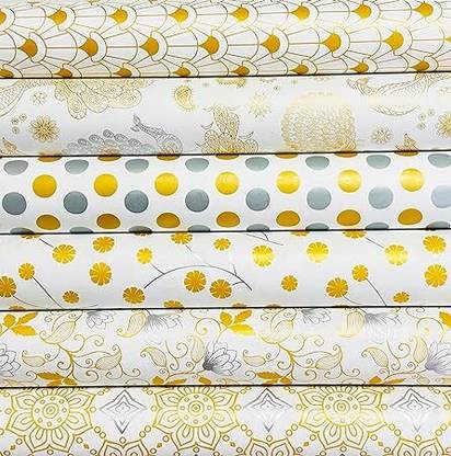 OFIXO Premium Design Gift Wrapping Paper Sheet, Gift Paper, Gift Wrap Roll PACK OF 5 PAPER Gift Wrapper