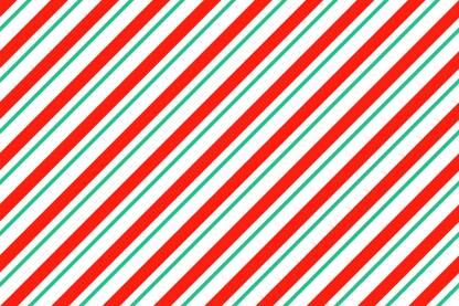 JORAS candy-cane-stripes-pattern-seamless-christmas-prin MATT PAPAER Gift Wrapper