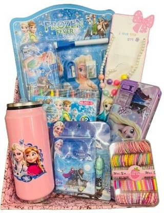 Paaroots 7 Psc Girls School Stationery Items Gift Stationery Gift Hamper Gift Wrapper