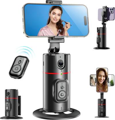 Wiska Auto Face Tracking Phone Holder 360° Rotation Face Body Phone Tracking Tripod Single Gimbal for Mobile