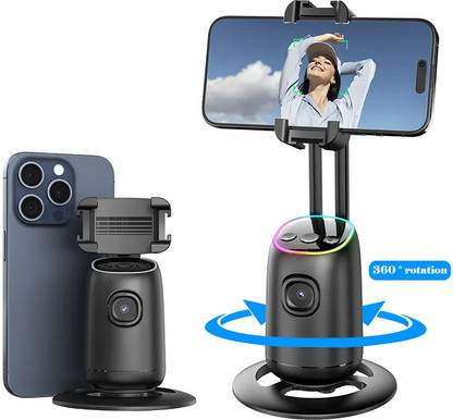 En ligne P05 AI Intelligent Face Recognition Tracking gimbal Stabilizer Retractable Single Gimbal for Camera, Mobile