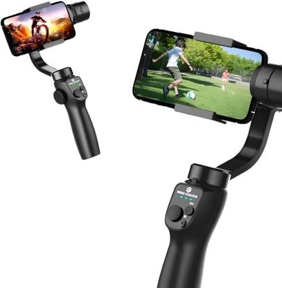 Omex F10 3-Axis Handheld Gimbal Stabilizer Tripod for Smartphone Anti Shake 3 Axis Gimbal for Mobile