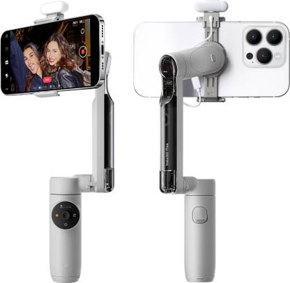 Insta360 Flow Creator Kit with Magnetic Clamp,Charge Case,Phone Cable,Spotlight&Carry Bag 3 Axis Gimbal for Mobile