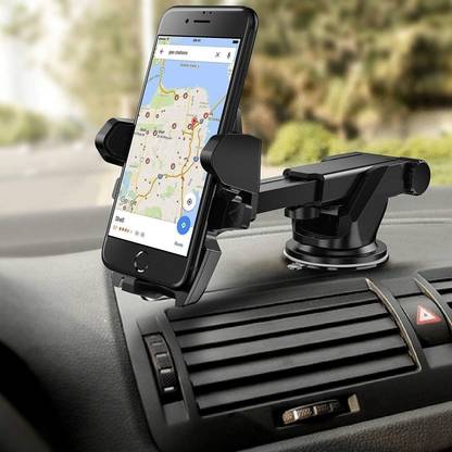 RPC99 Universal Rearview Mirror Phone Holder for Car Rotatable and Retractable Car Single Gimbal for Mobile