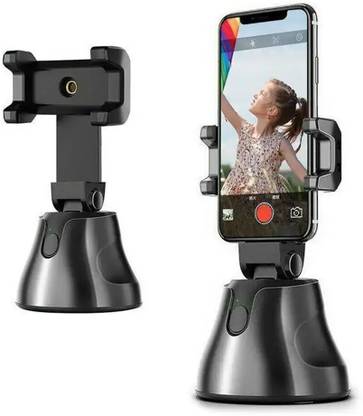 Mebako Smart Personal Robot Camera, 360° Rotation Auto Face Tracking, Object Tracking 3 Axis Gimbal for Mobile