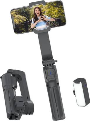 DIGITEK DSG 003 Single Axis Foldable Smartphone Gimbal Built in Extendable TelescopicRod Single Gimbal for Camera, Mobile