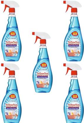 Intruder Glass and Surface Cleaner for Sparkling Shine - All in 1