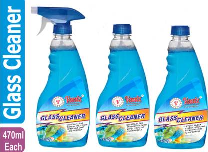 Vaaiz Glass Cleaner & Mirror Cleaner Spray Multi Pack
