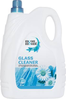 Moon and Mount Lemon Scent Clean Steak Free Glass Cleaner