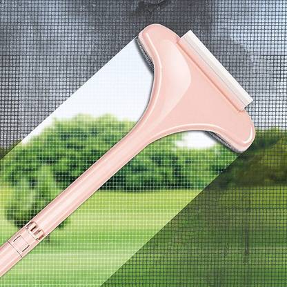 RBGIIT Window Net Cleaner Double Sided Window Cleaner, 2 in 1 Mesh Cleaning Brush K1