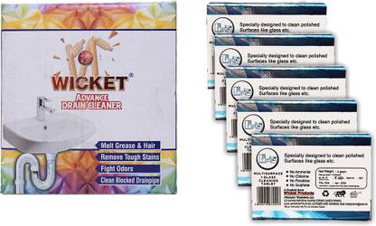 wicketproduct Drain Cleaner & Glass Cleaner Tablet