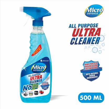 MicroDefence All Purpose Glass Cleaner|Cleans & Shine Glass,Mirror,TV,Kitchen,Wooden Surfaces