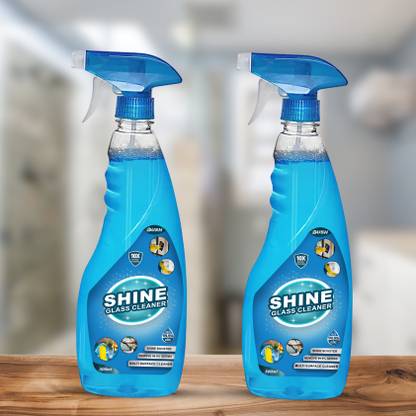 DUSH Shine Glass Cleaner 1 Liter (Pack of 2)