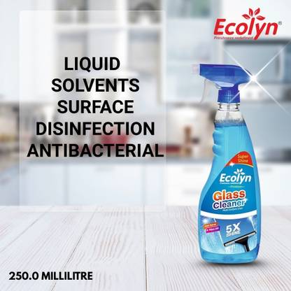 ECOLYN Glass Cleaner Remove Stain, Filmy Residues, Grime & Fingerprint from Window