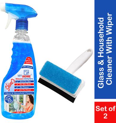 MY HOME Glass and Mirror Cleaner Liquid spray combo with Pack of 2