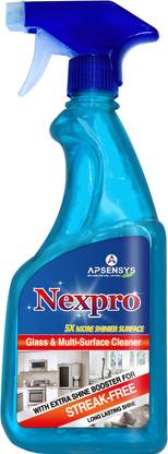 Apsensys Care NEXPRO - Glass and Surface Cleaner Liquid Spray - 500 ml