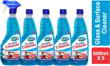 hydesh 2X Double Power Shine Glass & Household Cleaner Just Spray to a shine