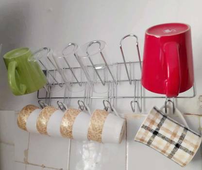 APPGEN New Quality Cup and glass holder (only stand) Steel Glass Holder