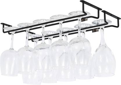 MBCARE 2_Pack Steel Glass Holder, Wine Rack
