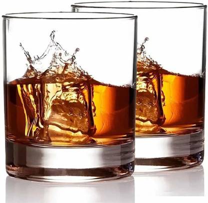 okechuku (Pack of 2) Round Wisky Glass,Old Fashioned Rocks Glasses for Drinking Whisky Scotch Glass Set Whisky Glass