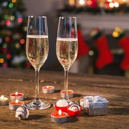 Coozico (Pack of 2) Red/White Wine Glasses (250 ML Each) | Ideal for Both Wine glass Glass Wine Glass