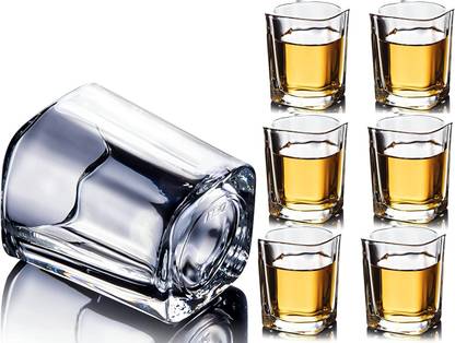 pradhangift (Pack of 6) 6 Piece Tequila Glass Glass Set Shot Glass