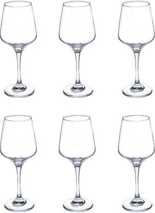 Sanjeev Kapoor (Pack of 6) SANJEEVKAPOOR INFINITY Goblet Wine,Juice Glass Glass Set Wine Glass