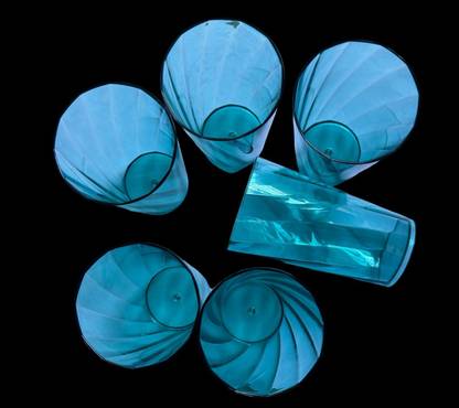 raj enterprises (Pack of 7) 7+GLASS+869 Glass Water/Juice Glass