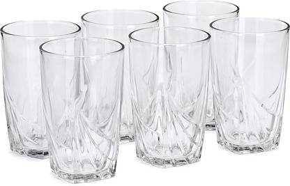 crockware (Pack of 6) NA Glass Set Water/Juice Glass