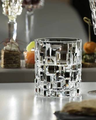 Red-Rubby Crystal Bridge Glass Pack Of 1 Glass Shot Glass