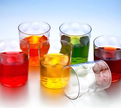 Linkyfy (Pack of 6) TSA-Gl01 Glass Set Water/Juice Glass