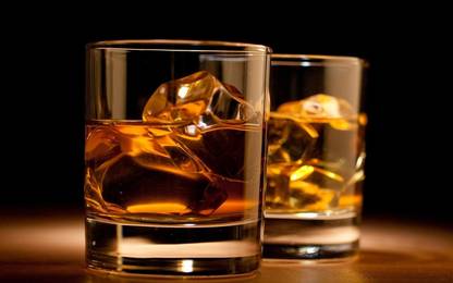 Coozico (Pack of 2) Round Fashioned Whiskey Glasses Set of 2, Clear, 300ml Glass Set Whisky Glass