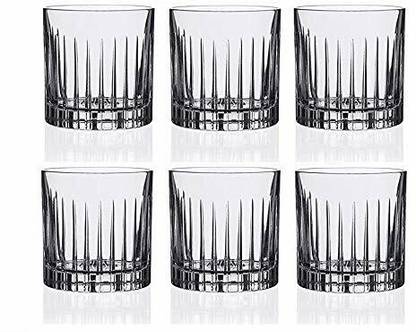 MOOZICO (Pack of 6) Whiskey Set, Scotch , Bar , For Drinks_New Glass Set Whisky Glass