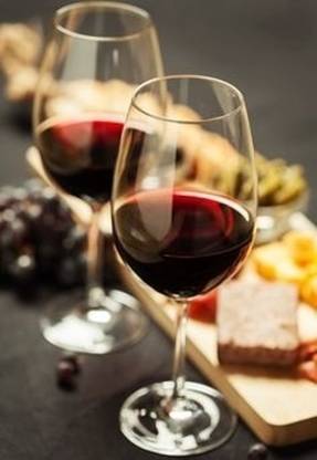 KEITSI Red & White Wine Glass Curve Wine Glass Glass Set Wine Glass