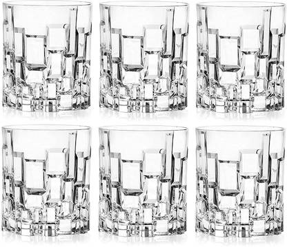 MD ZONE (Pack of 6) GGINT_59 Glass Set Whisky Glass